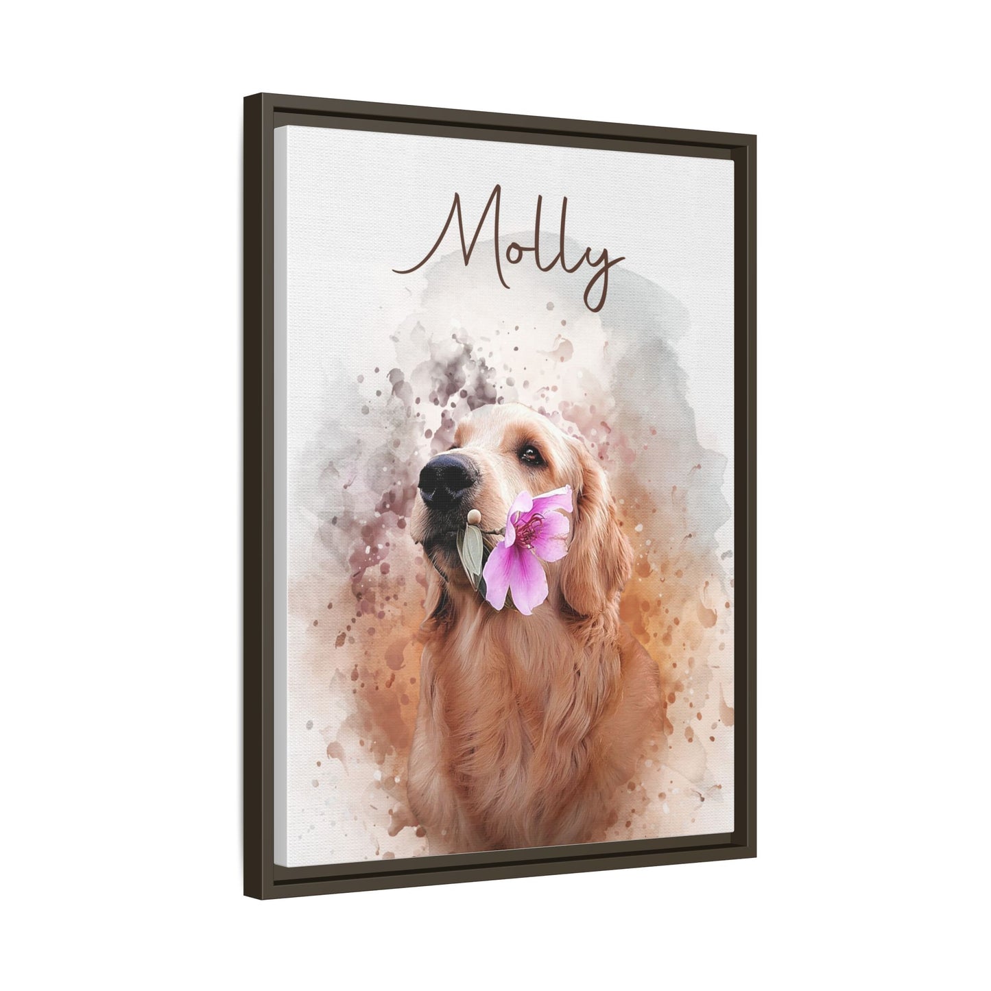 Custom Digital Watercolor Pet Portraits From Photo