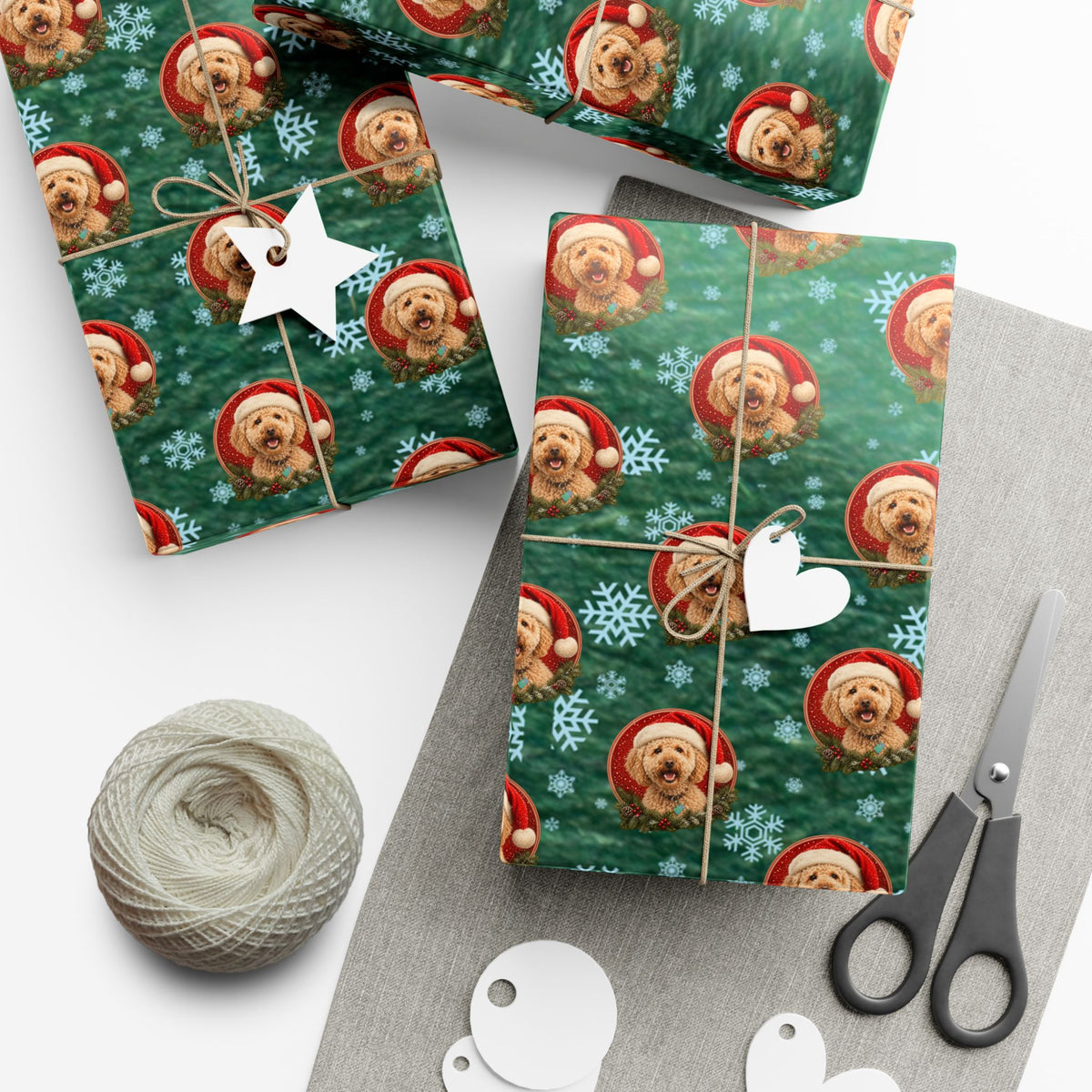 Custom Christmas Gift Wrap Papers