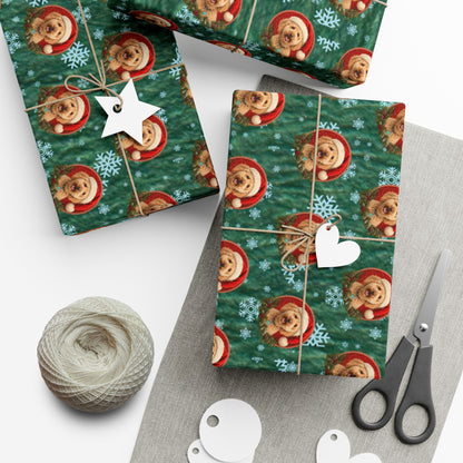 Custom Christmas Gift Wrap Papers