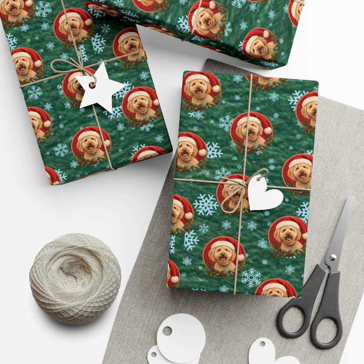 Custom Christmas Gift Wrap Papers