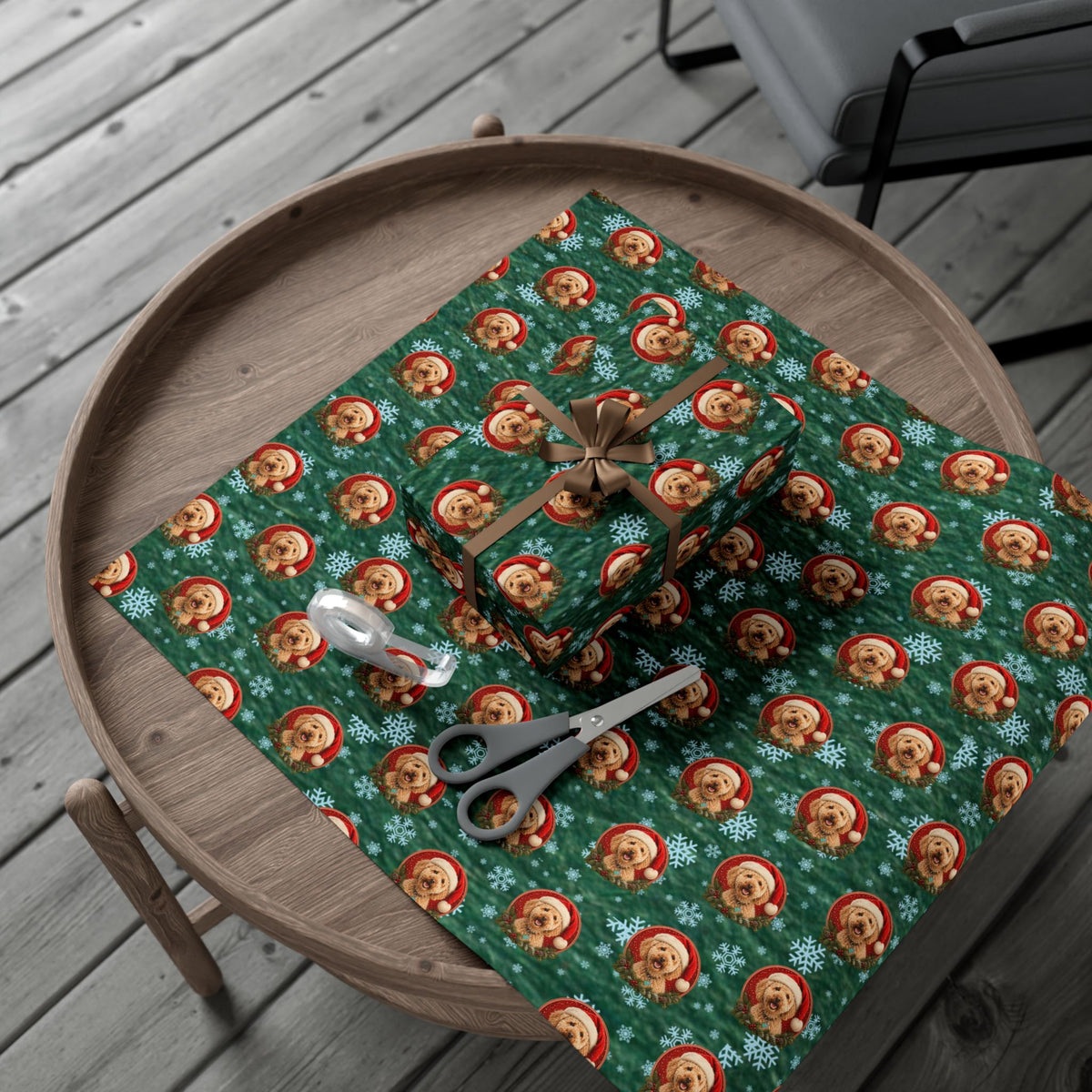 Custom Christmas Gift Wrap Papers