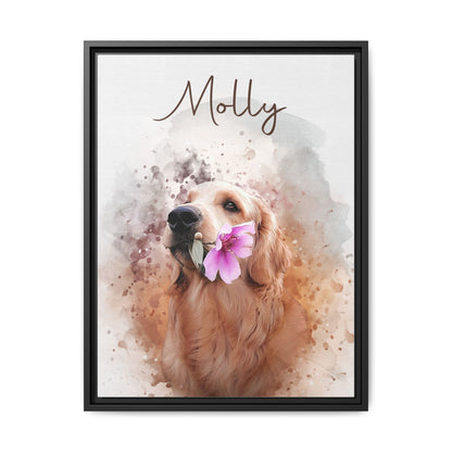 Custom Digital Watercolor Pet Portraits From  Photo